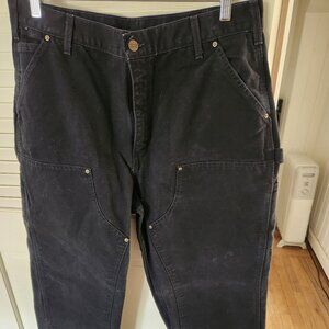 Carhartt Black 100% Cotton Pants